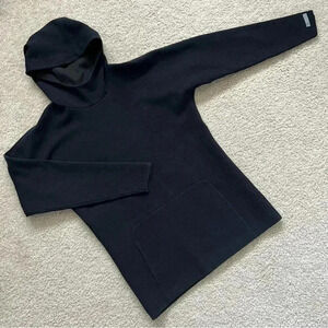 Gymshark Black Women’s Hooded Sweatshirt Pullover Size Med Gym Outdoor Active